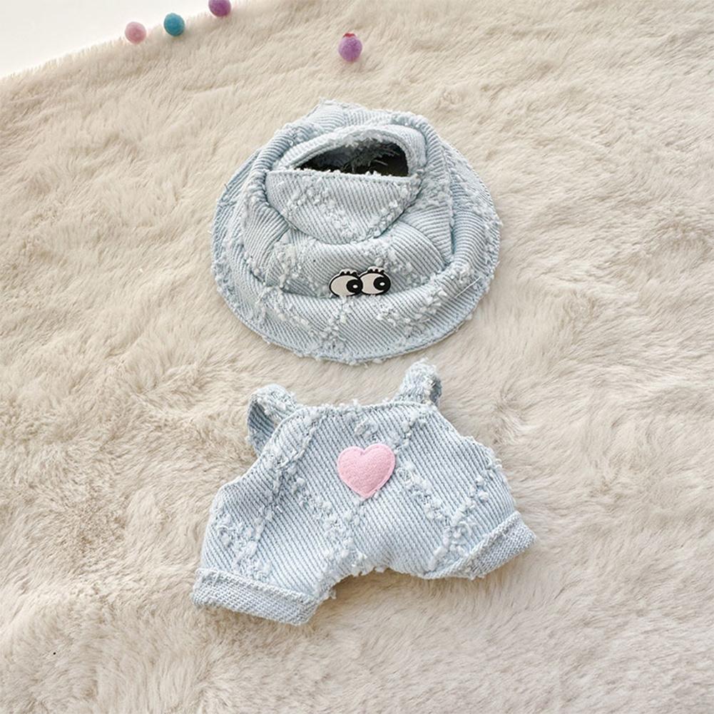 

Для 17 см Кукольная одежда Лабубу Модная одежда Толстовки Кукольная одежда Цветовые толстовки Кукольные аксессуары Милые украшения Маленькая одежда хаки