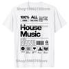 Electro House Music Headphone Techno Party DJ Unisexs Womens Tshirt Fashion New Top Tees TShirt Harajuku Short Sleeve