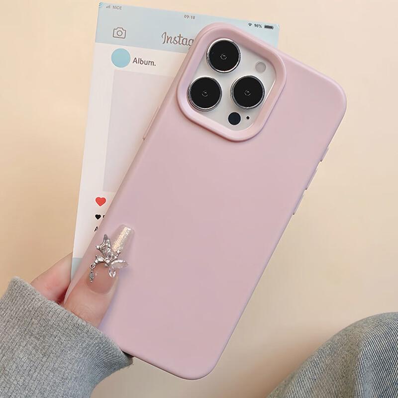 

Fumaide Skin-Feel Silicone Shockproof Phone Case for iPhone 16 Plus