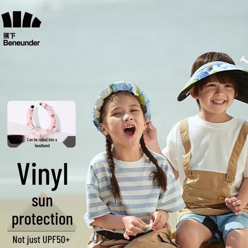 Banana Under Kids UV Protection Sun Visor One Size