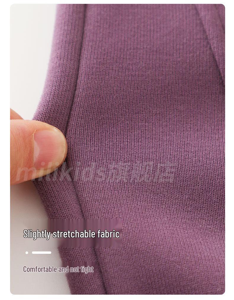 2025 Kids' Fleece-Lined Loose Sweatpants for Winter: Boys' & Girls' Banana Pants