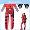 2024 Descendants 1989 Kostüm Weicher Polyester-Spandex-Jumpsuit Für Kinder