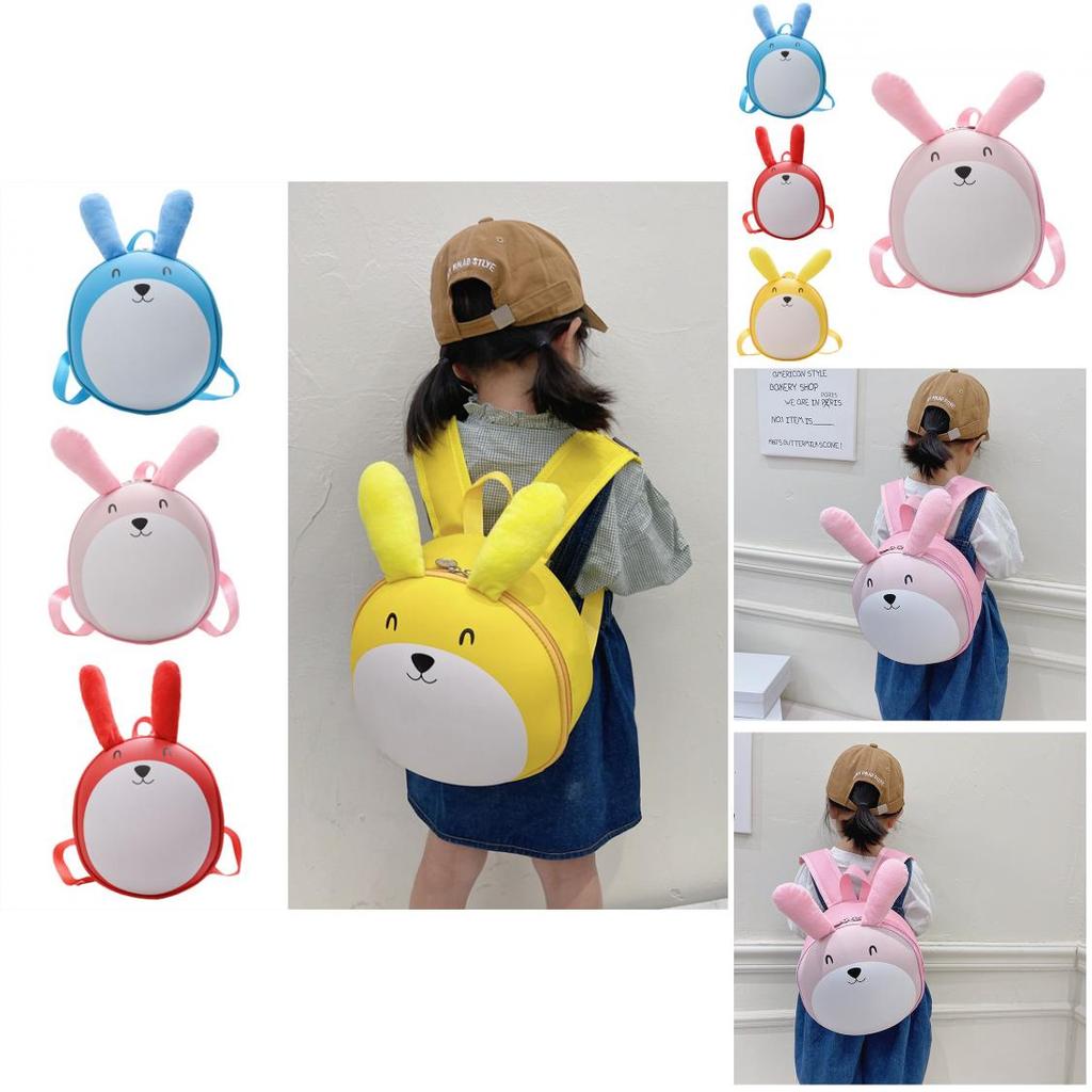 Ins Baby Rabbit Childrens Backpack Eva Kids Bag With Printed Pattern For Daily Use