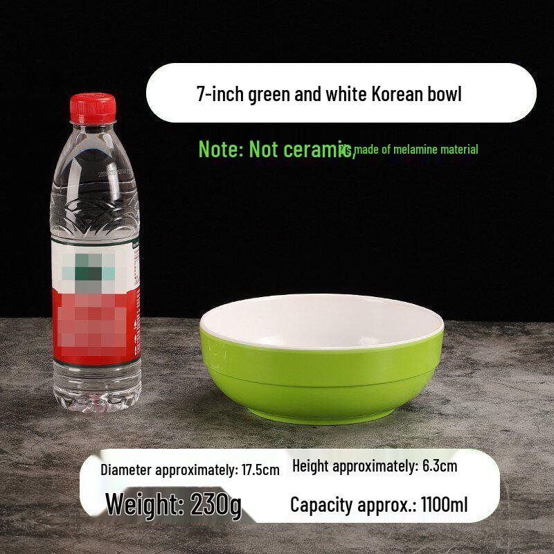 High-Temperature Melamine Korean Soup Bowl