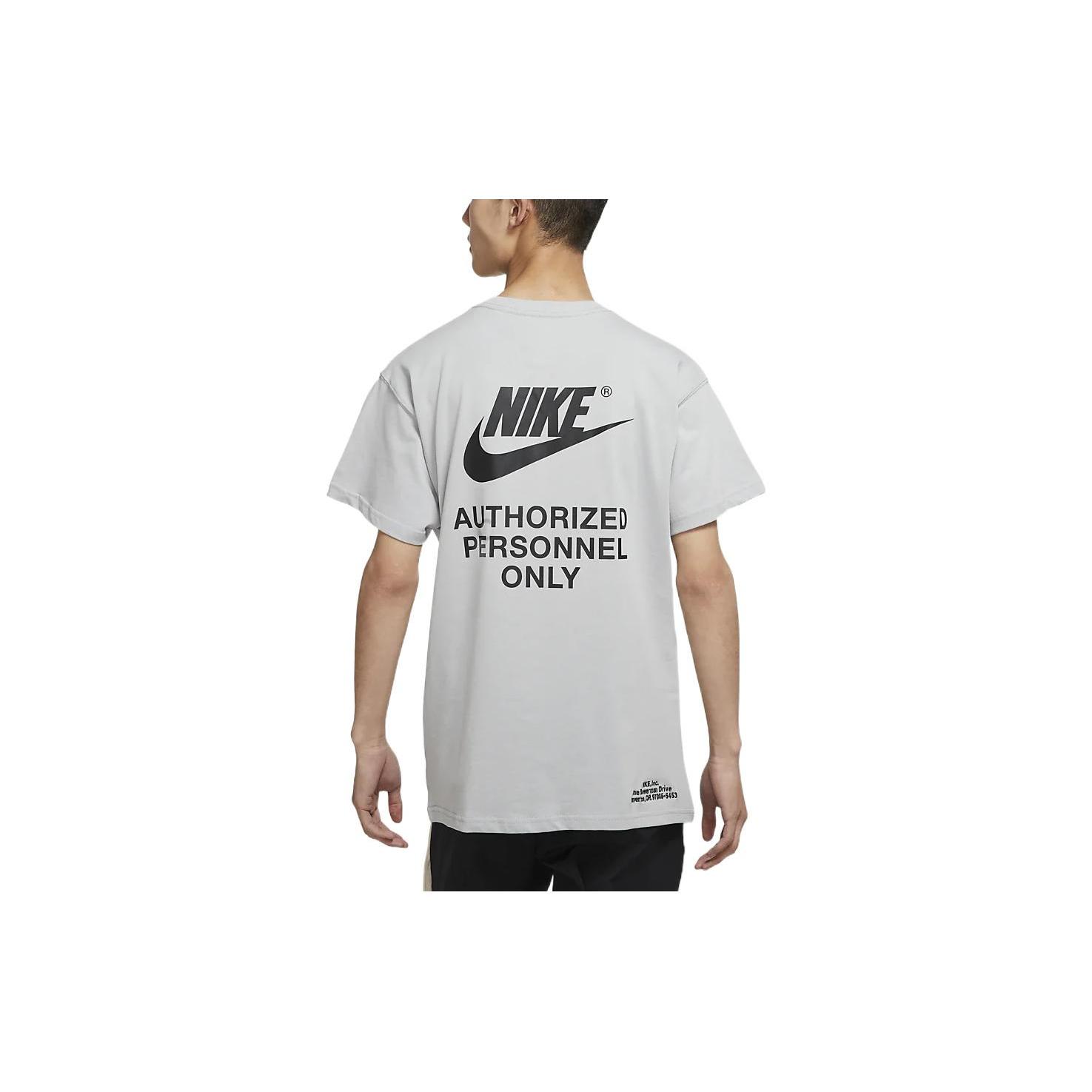 

New Nike T Shirts Men Gray DM6428-077 L