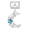 Women Fashion Zircon Star Butterfly Golden Heart Tassel Chain Italian Charms Fit 9mm Stainless Steel Bracelet DIY Jewelry Gift
