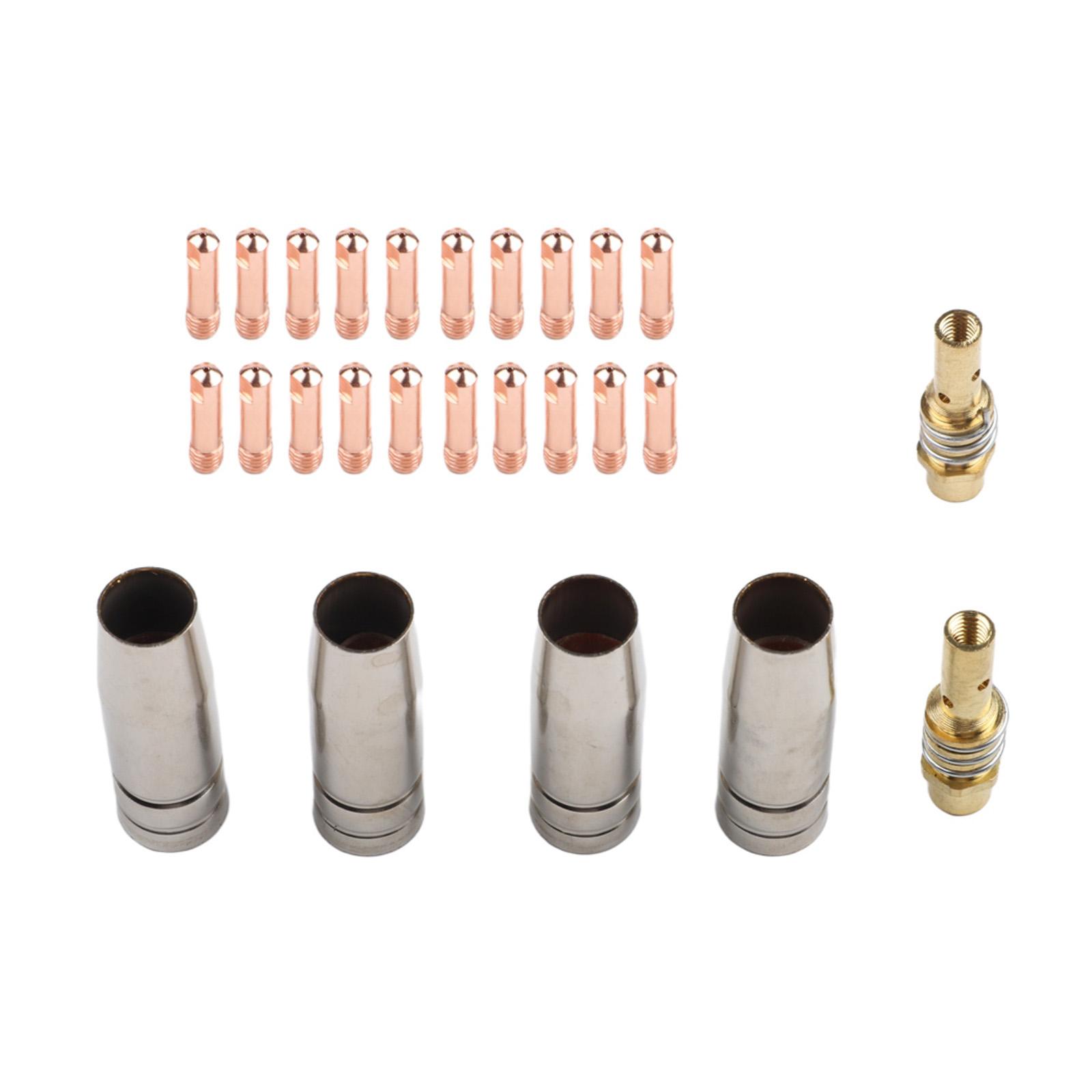 

For MIG Welding Machine MIG Welder Parts MIG Welding Accessories Copper Contact Tips For Welder High Melting Point China Mainland