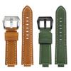 Pulseira de Couro Genuíno 24*16mm para Casio G-Shock GA2100/GA2110/GM2100 | Pulseira Modificada Estilo CasiOak | Bracelete de Substituição
