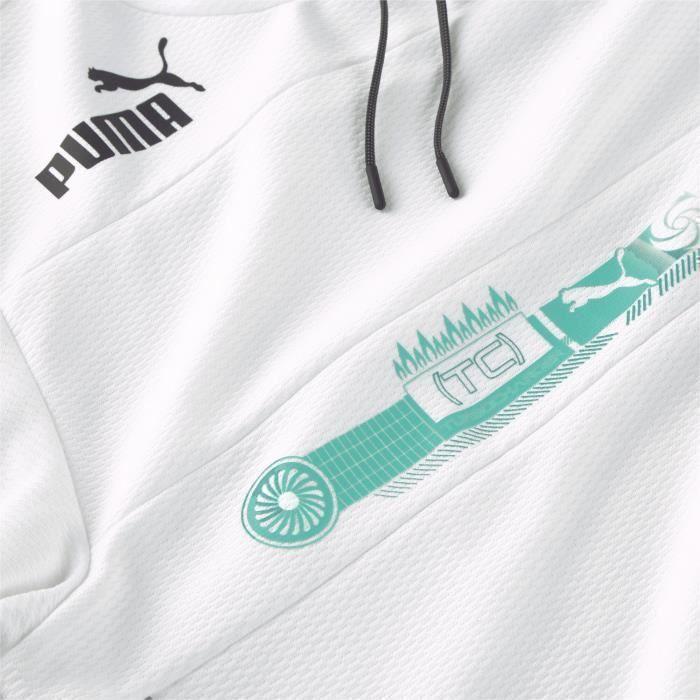 Sweatshirt à capuche Puma MAPF1 SDS - blanc - M