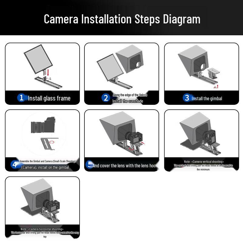 Bestview TP150 15-inch Professional Teleprompter Kit