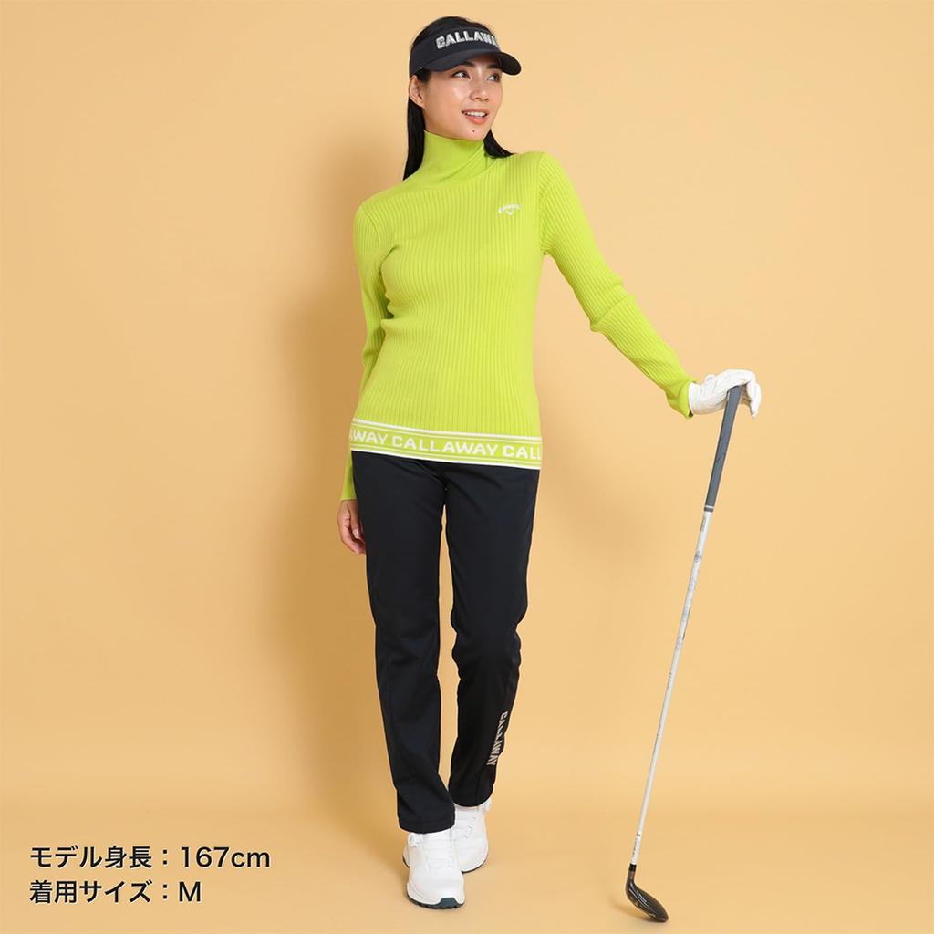 Callaway High Neck Knit Golf C24218202 Green M Women's (Plain Knit) / / 1130_Light