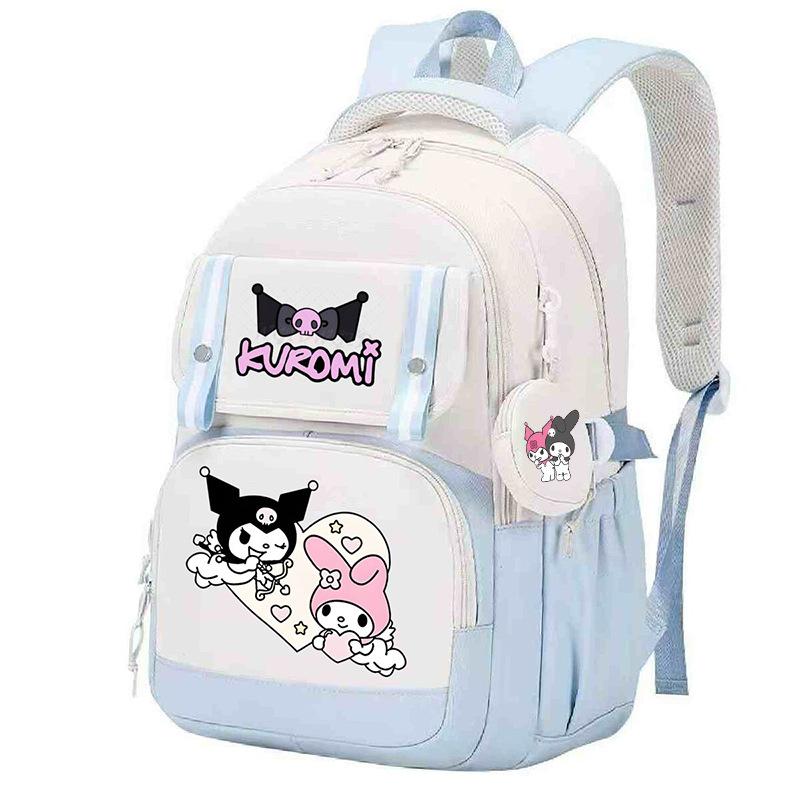 Animation Cartoon Printing Primary And Secondary School Students Lightweight Ridge Protection Backpack Large Capacity Campus School Bag