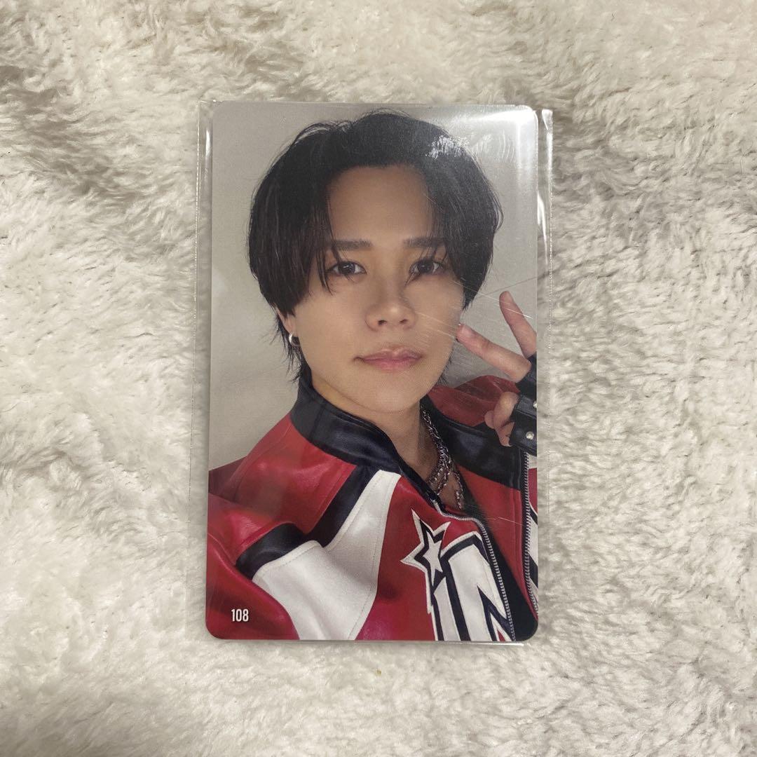 

[USED] Survive Fes INI Goods Purchase Bonus Trading Card 108 Kyosuke Fujimaki