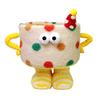 Cartoon Storage Basket with Eyes Legs Large Capacity Vibrant Color Adorable Storage Box Multi-functional Organizer