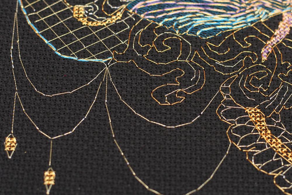 Cross Stitch Kit Abris Art Golden Beetle