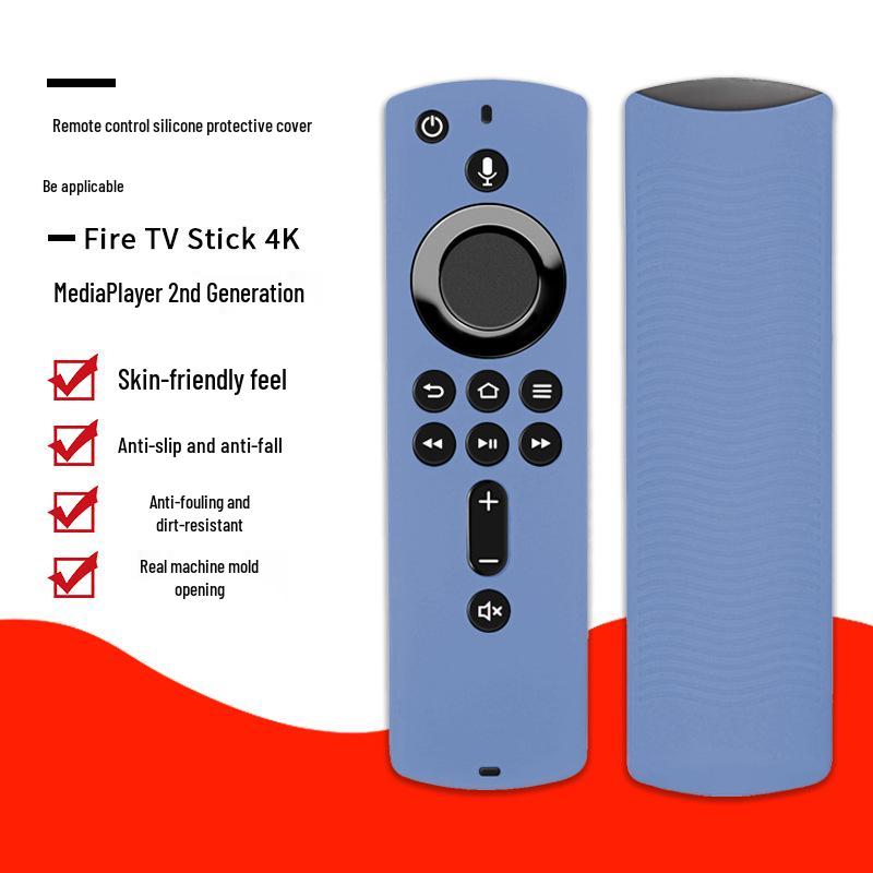 Silicone Case for Fire TV Stick 4K (2nd Gen) Remote