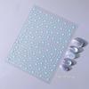 European and American Style 3D Five-Pointed Star Nail Art Stickers (Model DH-1109)