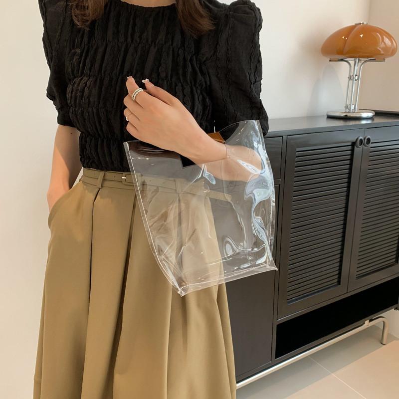 Stylish Large Capacity Tote Bag For Women Summer Trendy Handheld Fashion Handbag