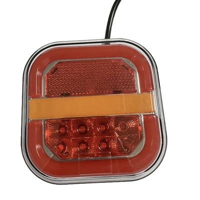 2 szt. 4-calowe tylne światło LED lewe prawe tylne światło hamowania tablica rejestracyjna tylne światło 12V 24V kierunkowskaz do przyczepy van autobus 4X4 pickup