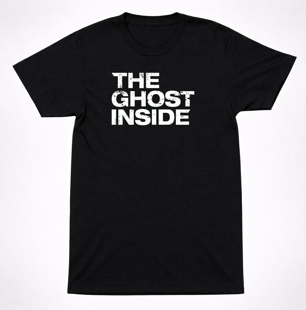 The Ghost Inside Logo T-Shirt – Hardcore Punk Band Tee Black S