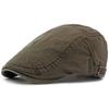 HT4406 Berets for Men Women Vintage Artist Painter Beret Hat Male Female Cotton Ivy Flat Cap Spring Adjustable Floral Beret Cap