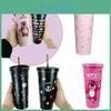 High-performance Cartoon Insulated Cup With Straw For Boys And Girls, 304 Stainless Steel