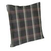 Federa per cuscino con motivo a quadri tartan Golf GTI Decorazione di lusso geometrica testurizzata Decorazione Cuscino Salotto Federa quadrata