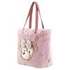 New Disney Plush Tote Bag, Shopping Bag, Shoulder Bag Women's Pink 200Q122S017