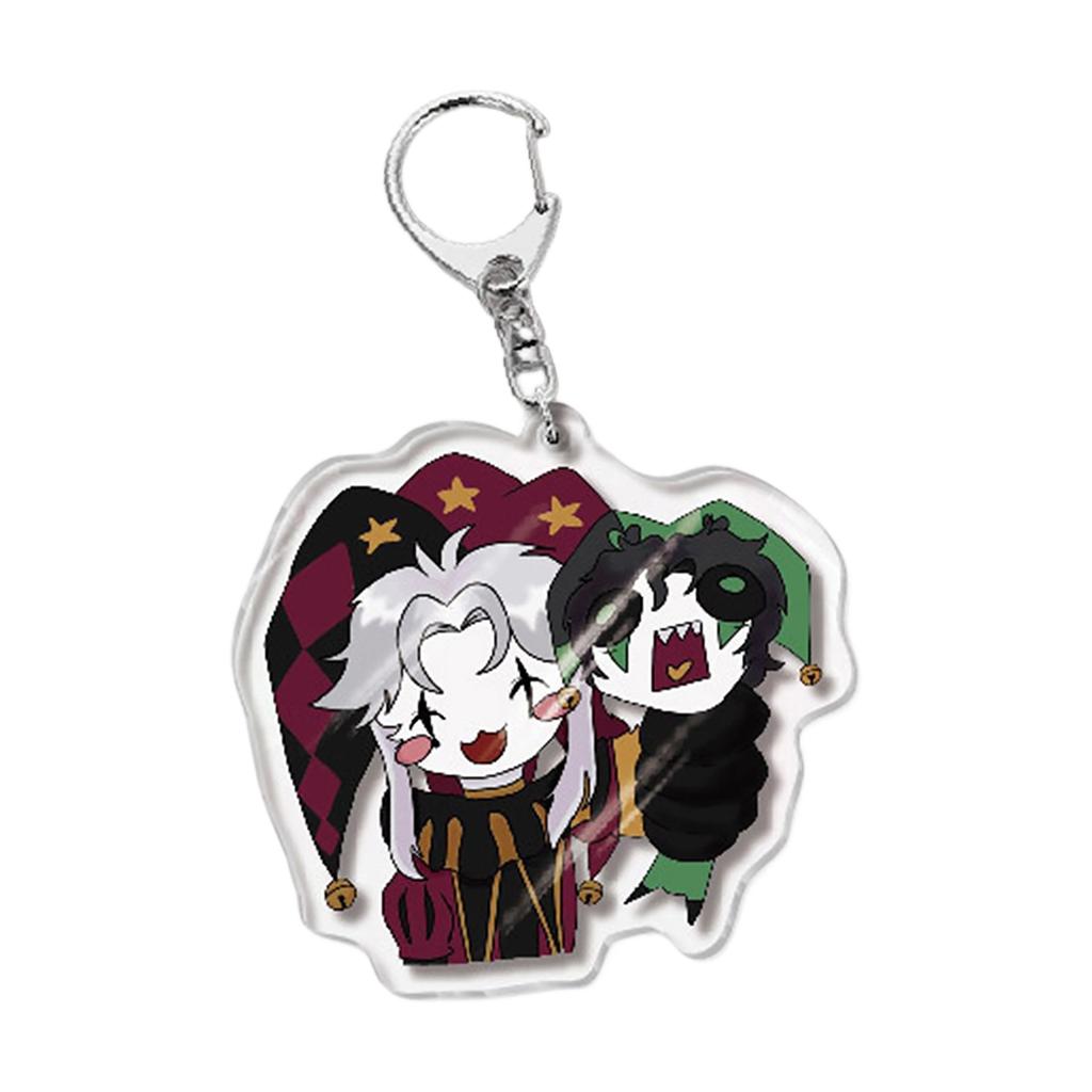 Chaveiro de Acrílico HD Anime Anime Freak Pingente Decorativo para Bolsa