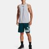 Under Armour Casual Breathable Basketball Sports Quick-Dry Lightweight Knitted Vest Men tops Gray 1361901-012