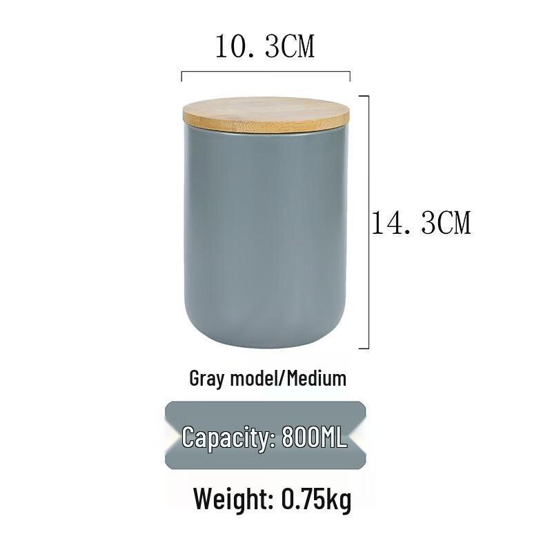 YIXI Nordic Ceramic Storage Jar