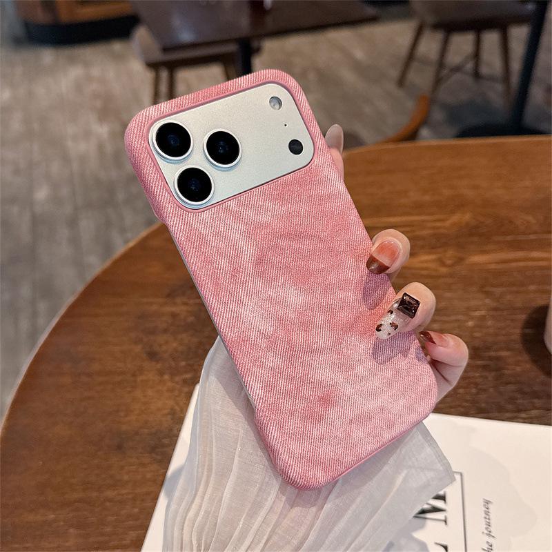 Premium Denim Texture Magnetic Case for iPhone 14/13/Apple 17/16/15 PROMAX - Anti-fall Protection