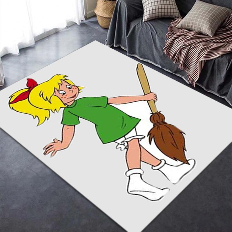 2026 NEW Bibi Blocksberg Carpet Rug for Living Room Bedroom Home Sofa Decoration,Kids play Non-slip Floor Mat