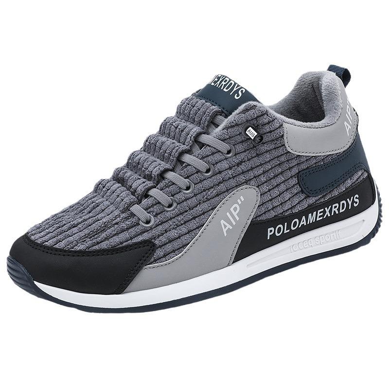 Winter Men's Velvet One Foot Sports and Leisure Board Shoes