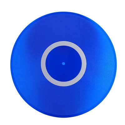 Turntable Mat Improve Bass Quality Acrylic Practical Slip Proof Static Free Record Player Mat Blue