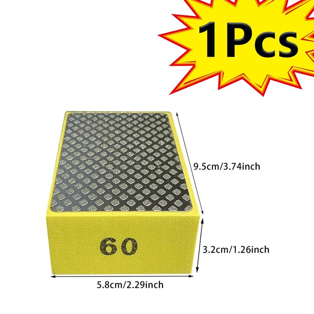New Diamond Hand Polishing Pads Glass Tile Abrasive Grinding Block Pad Stone Marble Ceramic Sanding Disc Polisher Tools