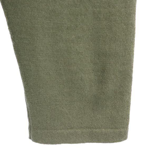ISSEY MIYAKE Cashmere 100% Long sleeve knit L Moss green sweater Women Used