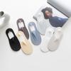 Ultra-thin Breathable Summer Sock Slippers Silicone Non-slip Invisible No Show Socks Men Male Solid Color Ice Silk Low Cut Socks