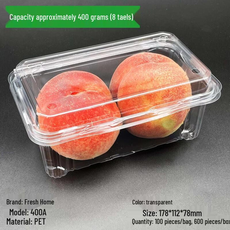 Chixing Disposable Clear Plastic Fruit Packaging Container with Lid