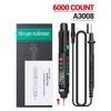 A3008 Digital Multimeter Auto Intelligent Sensor Pen Tester 6000 Counts NonContact Voltage Meter Multimetre Polimetro Tool