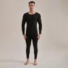 Hengyuanxiang Men's Antibacterial Anti-Static Thermal Underwear Set