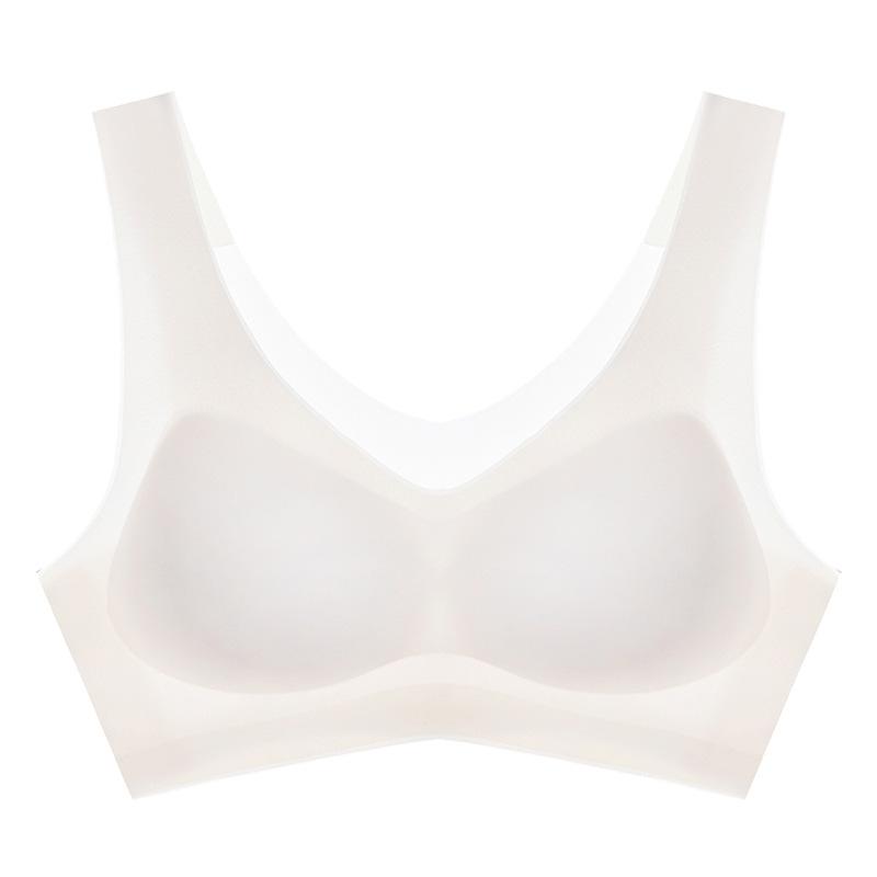 Women S Thin Breathable No Wire Plus Size Comfortable Middle Aged Bra