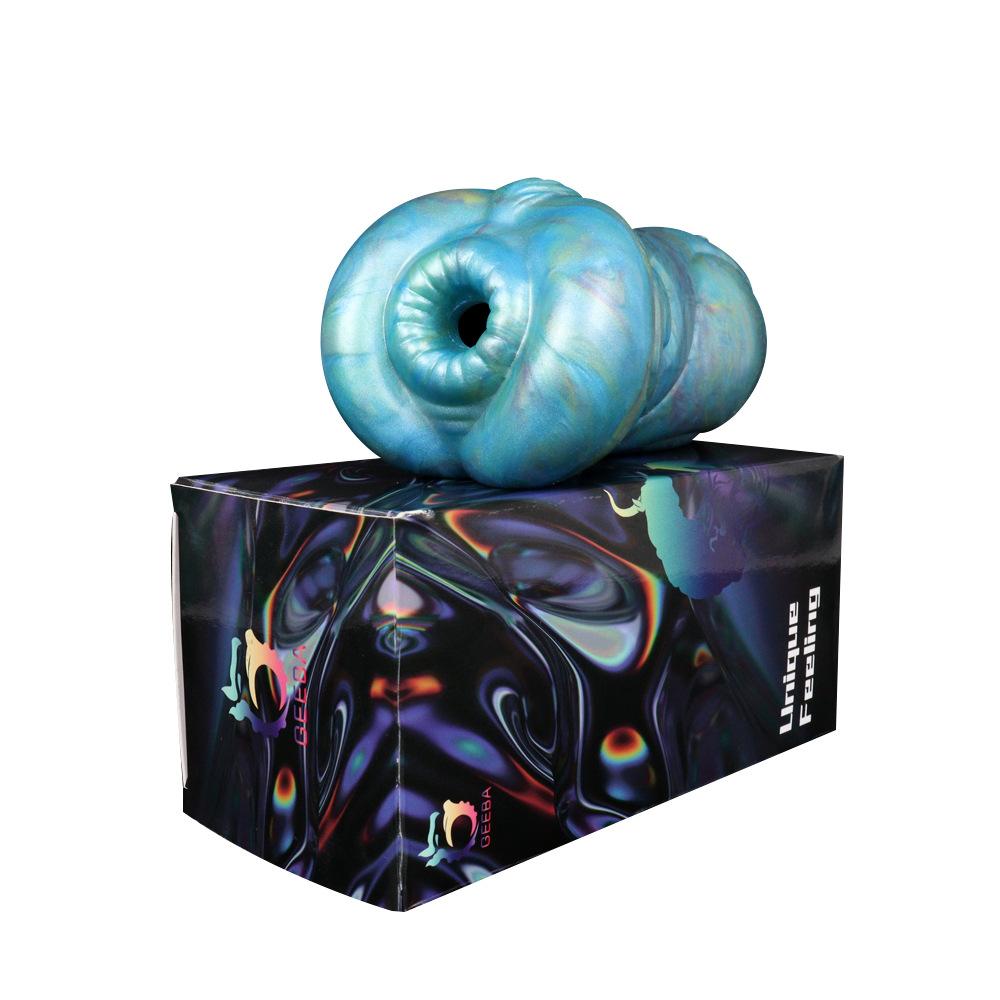 Male Masturbator Inverted Masturbation Cup Soft Silicone Sex Toy Penis Training Pocket Anal Gay Doll Vagina