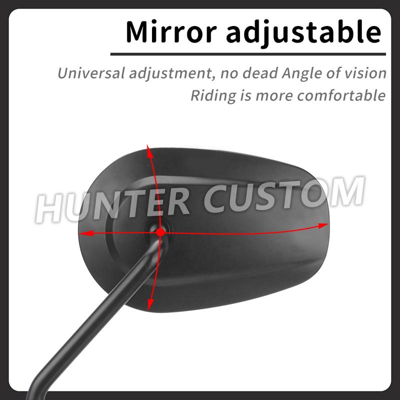 Retro-style Motorcycle Rearview Mirror For Vespa Primavera Sprint 50 125 150 GTS300 GTV300 Handlebar Rearview Mirror Accessories