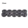 10 Pcs Case Dia.12mm/13mm / 14mm / 15mm / 16mm / 17mm/18mm / 20mm / 22mm Black Plastic Screw Carbon Brush Holder Caps Power Tool