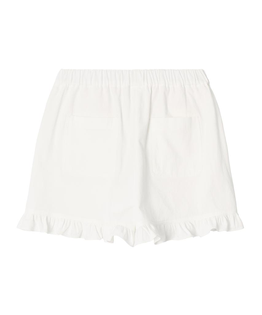 Nyuluki Frill Banded Shorts _Ivory