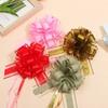 5Pcs Gift Wrap Wedding Car Bow Ribbons DIY Pull Bows Knot Wedding Pull Bow Flower  Home Decoration