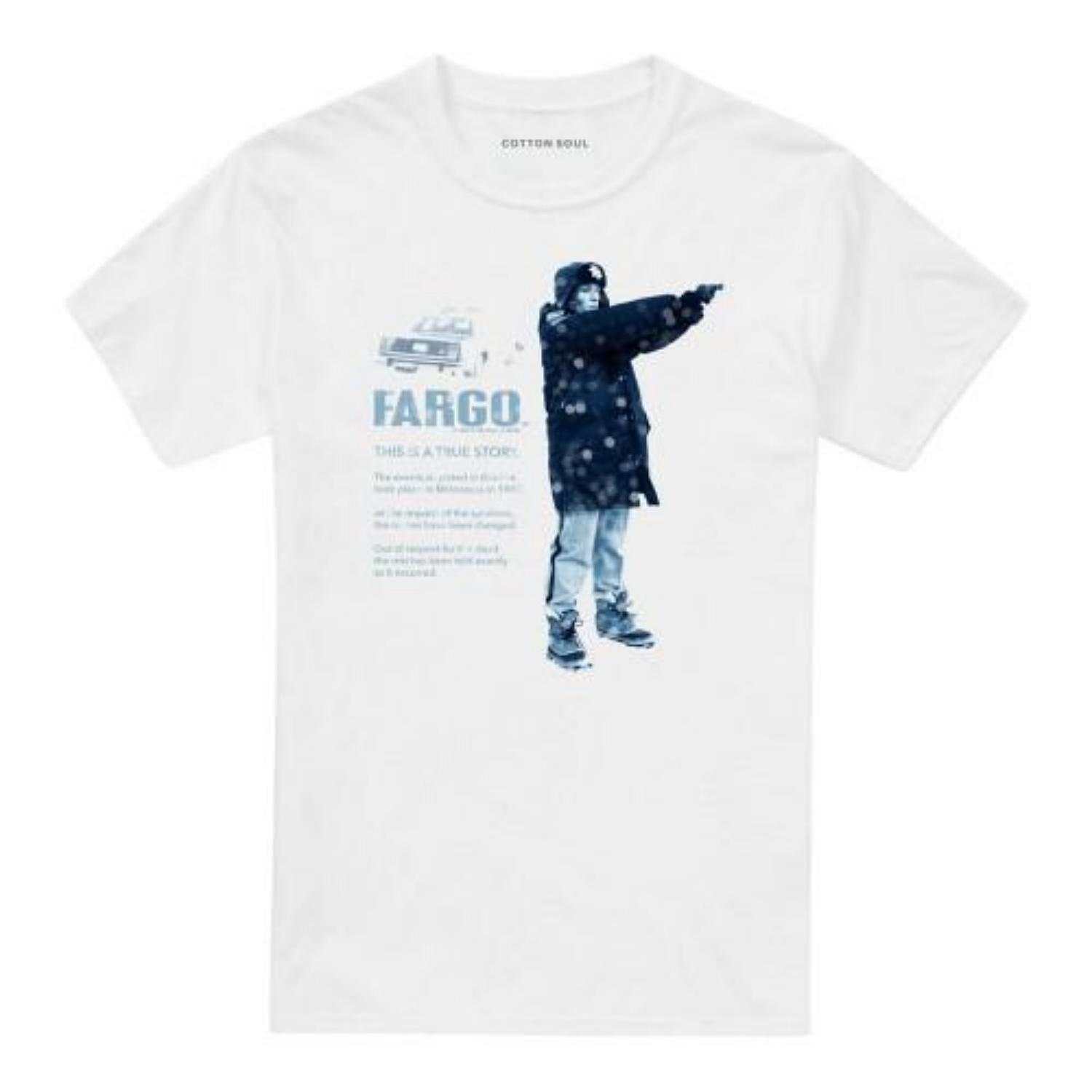 

Fargo Unisex Adult This Is A True Story T-Shirt S чёрный