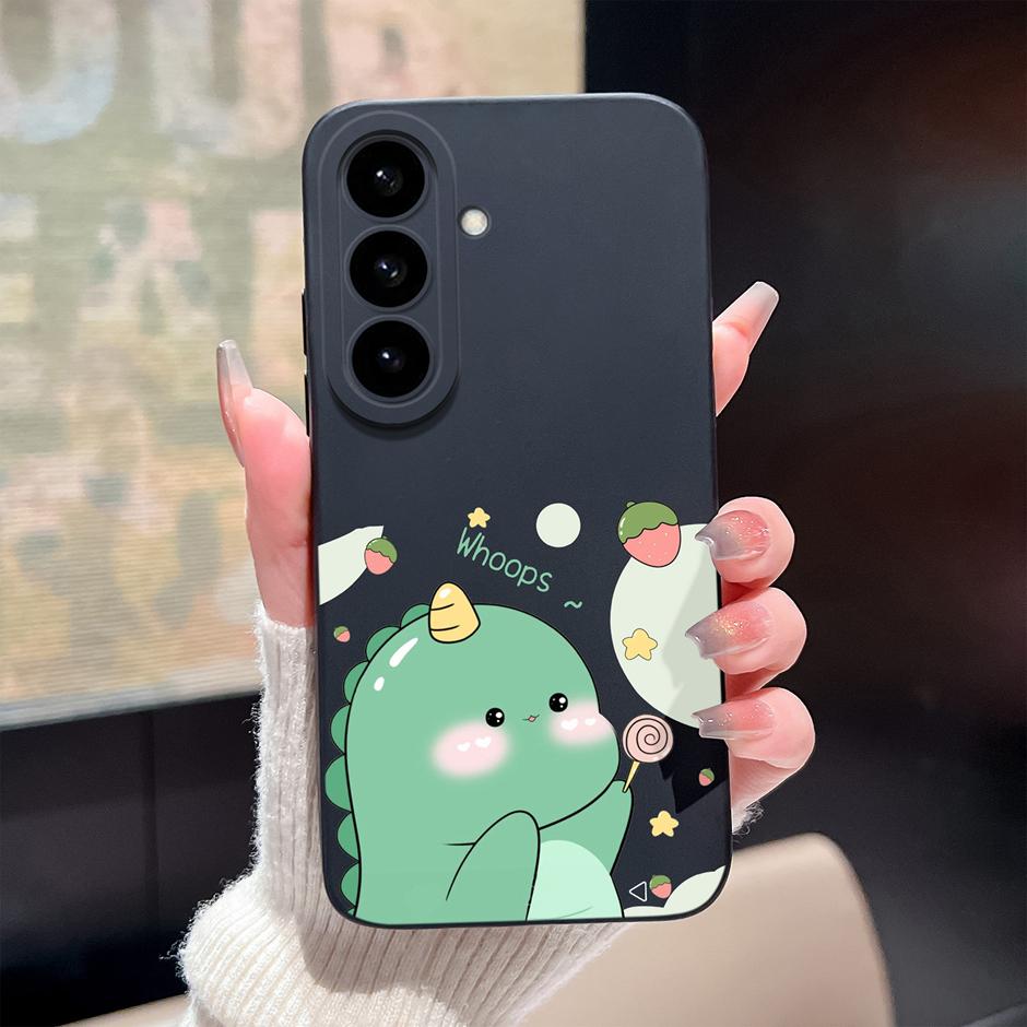 Hülle Für Samsung Galaxy S26 Plus Ultra Cartoon Blumenmuster Silikon Schutzhülle Für SamsungGalaxyS26 Plus S26Ultra Funda