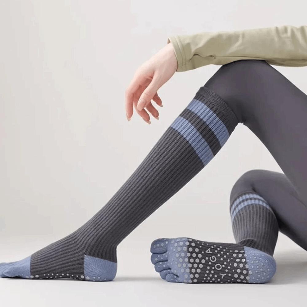Cotton Pilates Socks Non Slip Grip Socks New Sports Socks  Yoga Barre Ballet